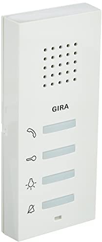 Gira 125003 Wohnungsstation AP System 55 reinweiß glänzend