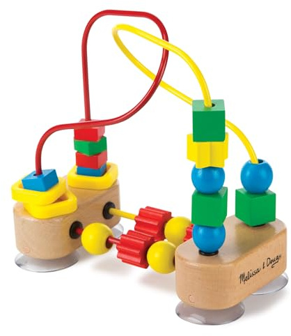 Melissa & Doug Erster Holzperlen-Irrgarten