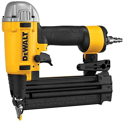 DEWALT Druckluft-Stiftnagler (für Stauchkopfnägel von 15-50 mm, ölfrei, verstellbares Auslösesystem Einzel oder Kontaktauslösung, inkl. Tragekoffer) DPN1850PP-XJ
