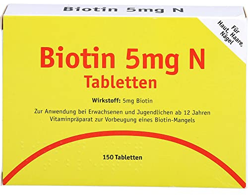 Karl Minck Biotin 5 mg N Tabletten, 150 St. Tabletten