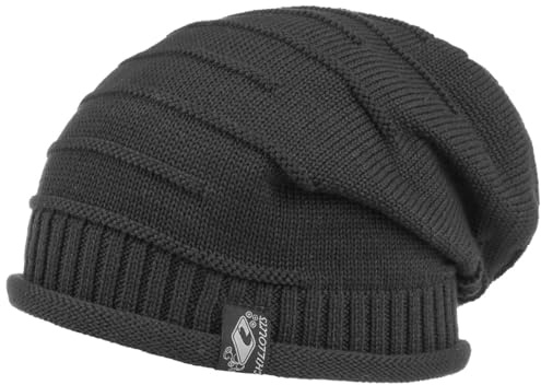 CHILLOUTS Erik Hat Unisex Mütze- Beanie Herren Winter Warm, Mütze Damen Winter, Unisex Wintermütze Kälteschutz, Hochwertige Beanie dunkelgrau