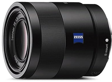 Sony SEL-55F18Z – Zeiss 55mm F1.8 Standard-Festbrennweite (E-Mount, Vollformat, lichtstark, für Sony Alpha A7-Serie, ZV-E1, A6000-Serie & ZV-E10), schwarz