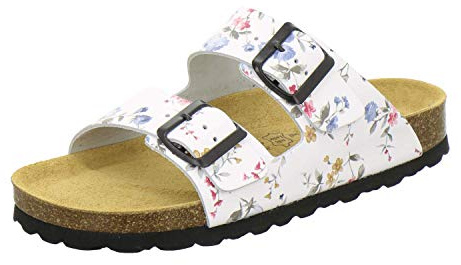 AFS-Schuhe 2100, modische Damen-Pantoletten, hochwertiges, echtes Leder, Made in Germany