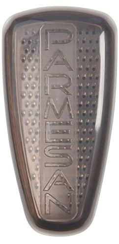 Fackelmann Parmesanreibe mit Frischebox – 19 cm, 2-in-1 Käsereibe und Aufbewahrungsbox, Edelstahl Reibefläche, spülmaschinengeeignet, transparentes Design