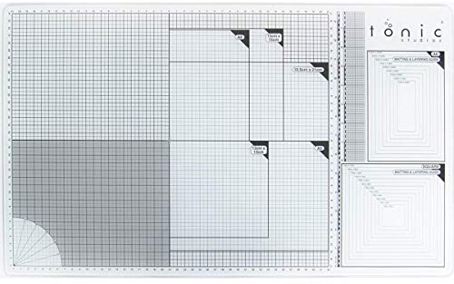 Tonic Studios 352e Bastelbedarf, A3-Schneideunterlage aus Glas