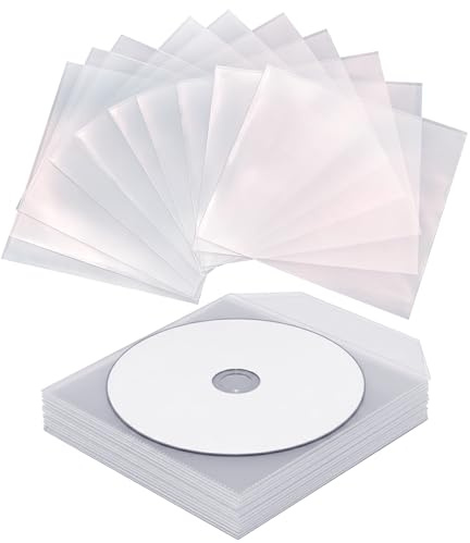 CD/DVD-Aufbewahrungstasche für 96 CDs/DVDs durchsichtig 100