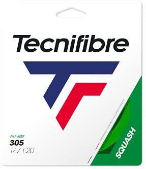 TECNIFIBRE Squashsaite TF 305 SQUASH Green, 1,20mm, 9,5 mtr Garnitur, 122370