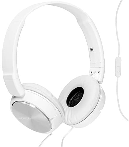 Sony MDR-ZX310AP Kopfhörer (Freisprechfunktion) Mit Mikrofon, Weiß