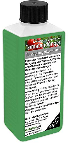 Tomatendünger Paprika Dünger Chilli düngen, Premium Flüssigdünger aus der Profi Linie