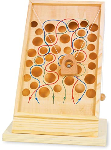 small foot Kletterpfad aus Holz, bequem auf jeder Tischplatte platzierbar, Motorikspielzeug für Kinder ab 3 Jahren, 4603