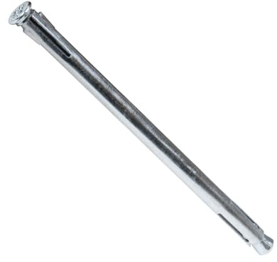 PARCO - Metallrahmendübel Senkkopf, 10x132 mm, Stahl verzinkt, 50 Stück, Befestigung für Metallkonstruktionen wie z.B. - Metallregal, Lagerregal, Kellerregal, Wintergarten, Gewächshaus.