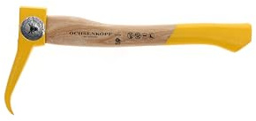 OCHSENKOPF Handsappie, Stiel aus Eschenholz, 380 mm, 775 g, für Holz, Forstwerkzeug, OX 173 E-0500