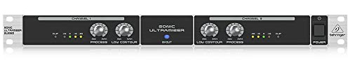 Behringer SONIC ULTRAMIZER SU9920 Stereo Sound Enhancer Processor für Studio, DJ, PA und HiFi Systeme mit Dual Mono/Stereo Betrieb und LED Pegelanzeige