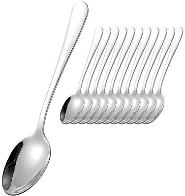 Esmeyer Sylvia 12-teiliges Kaffeelöffel-Set, 18/0 Edelstahl, poliert - der günstige seit 25 Jahren!, 14 x 1 x 1 cm