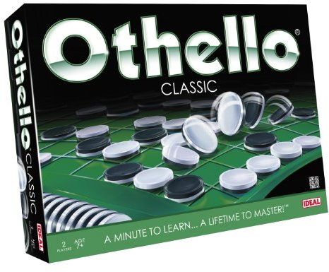 IDEAL, Othello Classic Game: A Minute to Learn… a Lifetime to Master!, Family Strategy Game, for 2 Players, Ages 7+