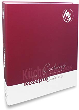 SAFE 4000 Rezepte Ordner A4  Küchen Rezepte  - Rezeptordner A 4 mit 4 Ringmechanik - Für die besten Kochrezepte der Welt - ob von Oma und Muttern der Freundin oder dem 5 Sterne Koch