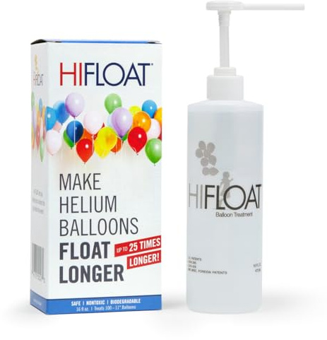 Ultra Hi-Float zur Behandlung von Heliumballons aus Latex, damit Diese länger fliegen