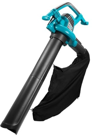 Gardena Gartensauger-/Bläser ErgoJet 3000: Laubbläser/-Sauger mit 3000 W Motorleistung, 170 l/s Saugleistung, 310 km/h Blasgeschwindigkeit, mit Häcksler und Fangsack, inkl. Schultergurt (9332-20)