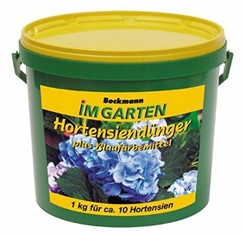 Hortensien Dünger + Blaufärbemittel 900 g Eimer Beckmann