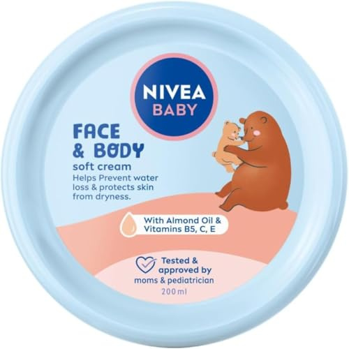 Nivea Baby Soft Creme, 3er Pack (3 x 200 ml)