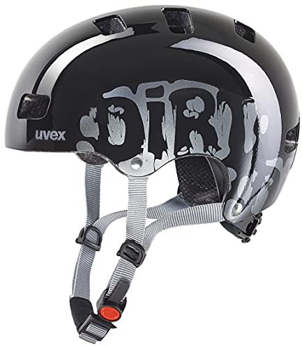 Uvex Kinder Fahrradhelm Kid 3,dirtbike black,51-55 cm