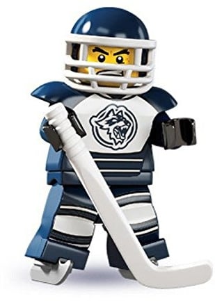 LEGO 8804 - Eishockey-Spieler aus Sammelfiguren, Serie 4