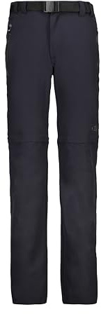 CMP Jungen Zip Off-3t51644 Hose, Grau (Antracite), 140