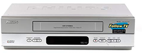 Philips VR 550 HiFi-Videorekorder silber