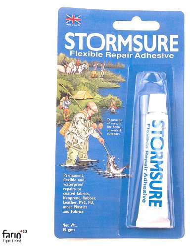 EXORI Wathosen Reparatur-Kleber 'STORMSURE' für Neopren, Gummi, Nylon, Leder, PVC, PU und Kunststoffe