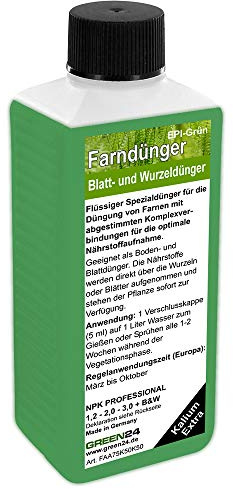 Farn-Dünger Zimmerfarne Flüssigdünger HIGHTECH