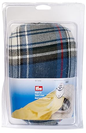 Prym 611918 Bügel-Ei | Mini-Bügelkissen für Rundungen & schwer erreichbare Stellen | Baumwolle & Polyester | One Size, 21 x 13 x 12 cm | Ideal für Ärmel, Abnäher, Ausschnitte