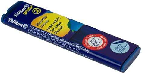Pelikan griffix Bleistiftminen für griffix Bleistift, HB, Breite: 2 mm, 3 Stück