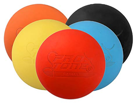 PROTONE - Lacrosse Ball/massageball für Triggerpunktmassage Crossfit Physiotherapie (Blau)