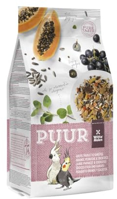 Puur Futter für Grosssittich & Kakadu, 1er Pack (1 x 2 kg)