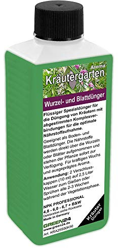 Kräuter Dünger Kräutergarten HIGHTECH Dünger Kräuter Pflanzen in Haus & Garten