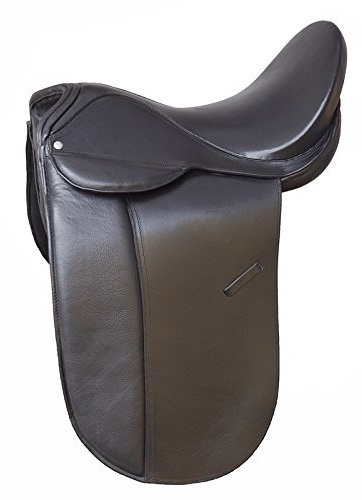 Riding Dressursattel Basic Harmony schwarz 18" weit 34 cm