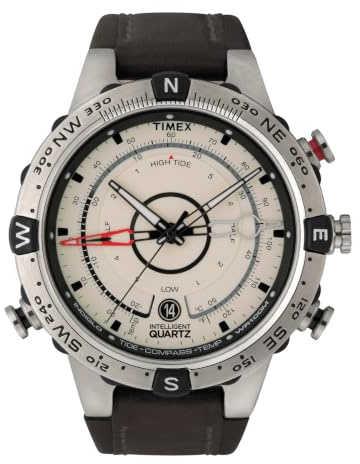 Timex Intelligent Quartz Herren-Armbanduhr Tide-TEM-Kompass 45mmT2N721