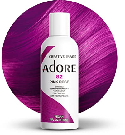 Adore Shining Semipermanente Haarfarbe, 82 Pink Rose