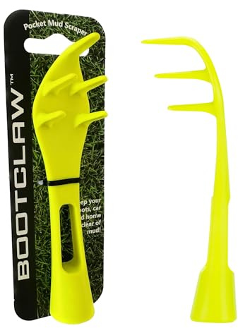 Bootclaw - Der Taschenschlammkratzer Ideal für Fußball- und Rugbyschuhe, Laufschuhe, Golfschuhe und Wanderschuhe. Neonfarben