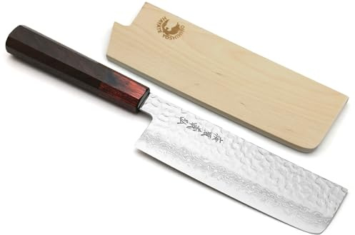 Yoshihiro NSW, Damaskus Usuba (Gemüse Chef) Messer 16 cm (160 mm)