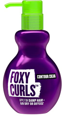Bed Head by TIGI | Foxy Curls Lockencreme | Anti-Frizz-Haarprodukt für wunderschön definierte Locken | Für lockiges und gewelltes Haar | 200 ml