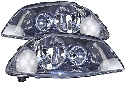 BESTPRICE 2x Hauptscheinwerfer vorne links + rechts H7 / H3 Frontscheinwerfer ohne Stellmotor, Kompatibel mit SEAT CORDOBA (6L2), IBIZA III (6L1)