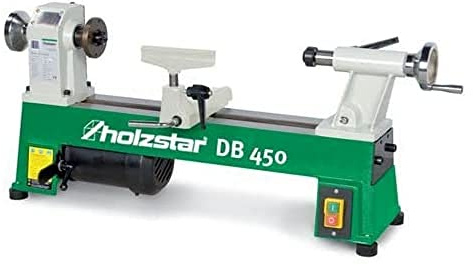 Holzstar Drechselbank „Klein“ DB 450 (230 V Drehdurchm. max. 254 mm, 5 Drehzahlstufen) 5920450