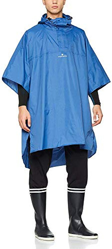 Ferrino Hiker Poncho, 160cm, L-XL, Blau, Wasserdicht, Winddicht