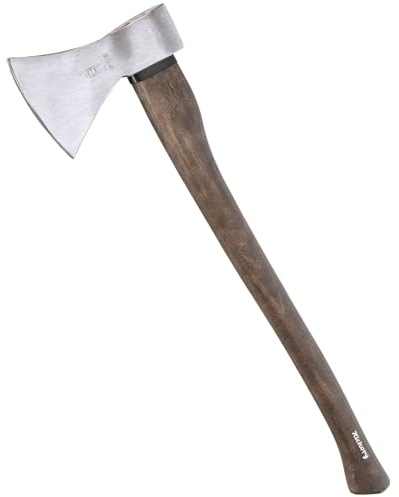 Ruthe Profi Axt Hickory 1600g | 800 mm Länge | DIN 7294 B | VPA/GS Geprüft | Für GaLa-Bau & Forstwirtschaft | Robust & Präzise | Ergonomisch & Langlebig | Made in Germany seit 1857