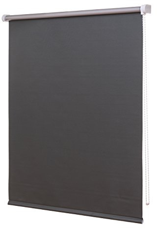 Ventanara® Thermorollo Verdunkelungsrollo Grau inklusive Montagematerial 100 x 160 cm