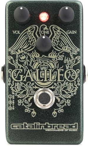 Catalinbread - Verzerrer für Gitarren | Rangemaster-Style Treble Booster Plus Vox AC30 Preamp Emulation Gain, Tone and Volume 9–18 V DC, 5 mA