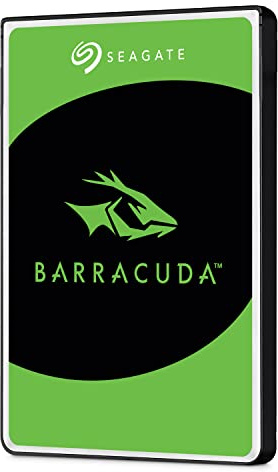 Seagate Barracuda 1TB interne Festplatte HDD, 2.5 Zoll, 5400 U/Min, 128 MB Cache, SATA 6GB/s, silber, Modellnr.: ST1000LM048