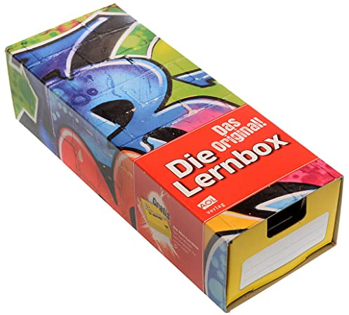 Die Lernbox (DIN A8) - Design: Graffiti: Lernbox zum Selbstbefüllen, fertig montiert (Alle Klassenstufen)