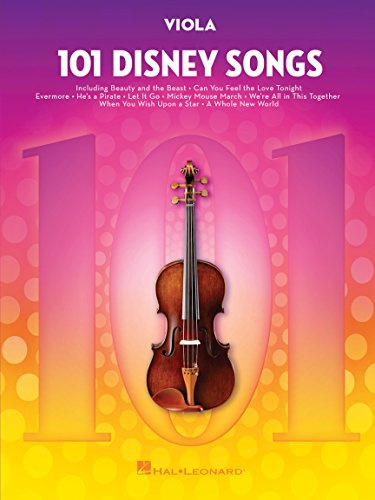 101 Disney Songs -For Viola-: Noten, Sammelband für Viola (ALTO)